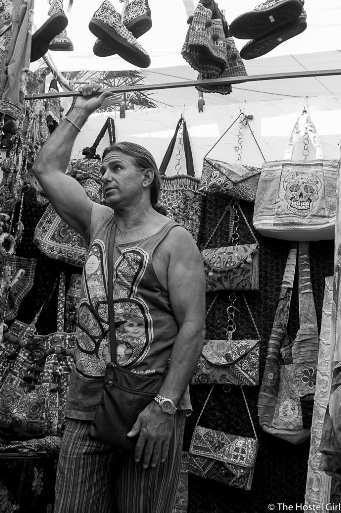 Las Dalias- The Hippy Markets of Ibiza in Black and White -3