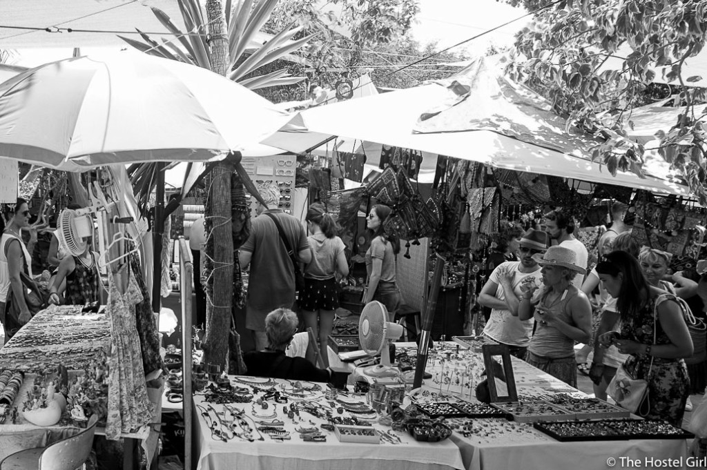 Las Dalias- The Hippy Markets of Ibiza in Black and White -4