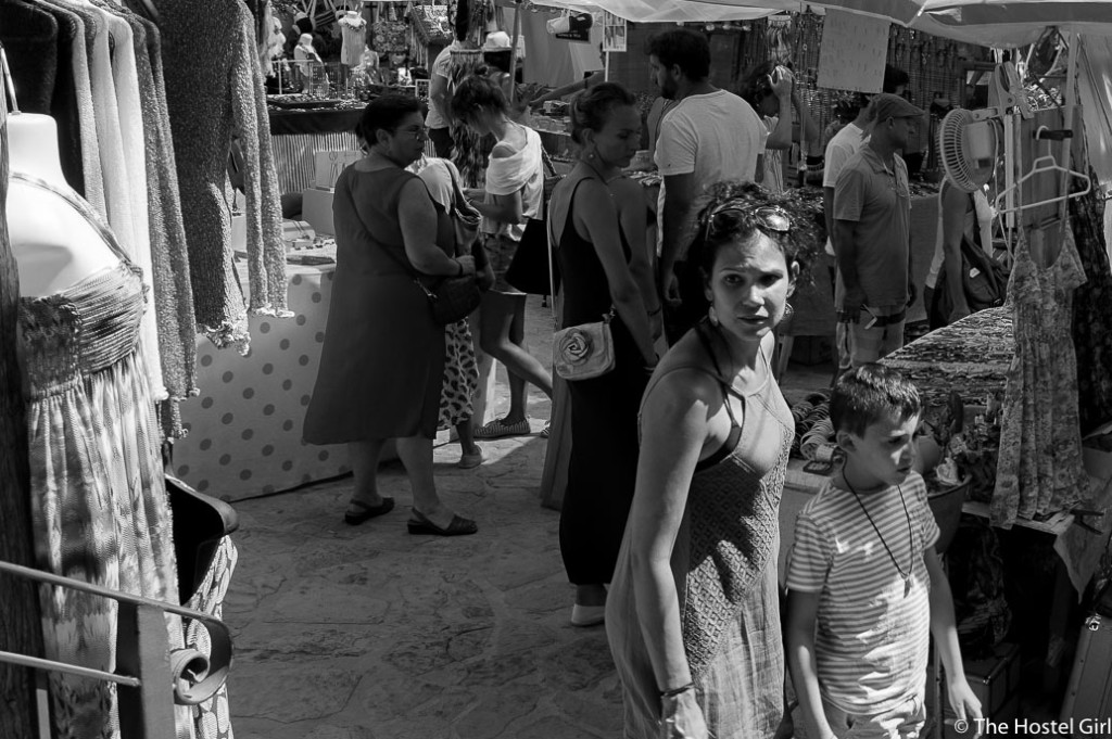 Las Dalias- The Hippy Markets of Ibiza in Black and White -5