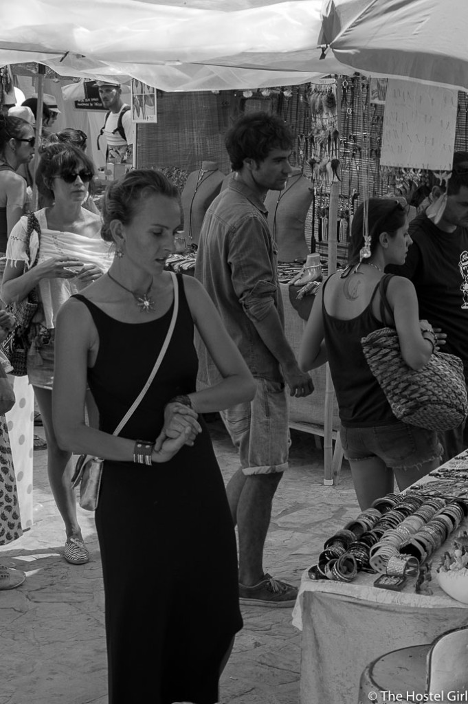 Las Dalias- The Hippy Markets of Ibiza in Black and White -7