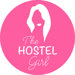 The Hostel Girl Logo MAGENTA Original CIRCLE 800px