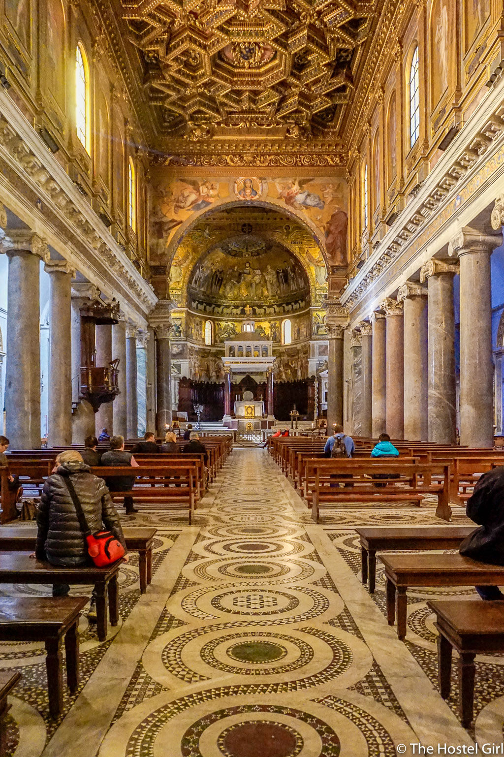 Cosmatesque Mosaic Style Churches of Rome - 29