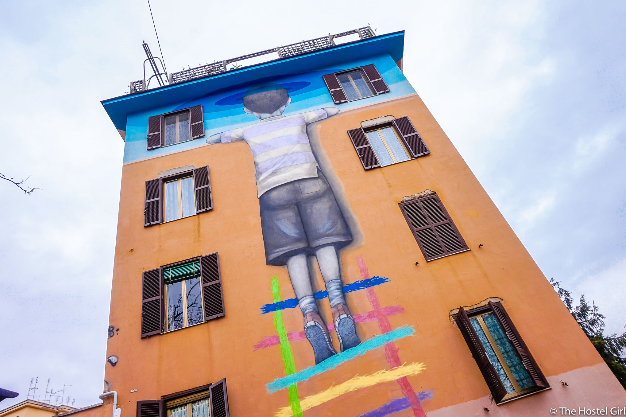 Murals of Tor Marancia Street Art in Rome Big City Life - SETH 19