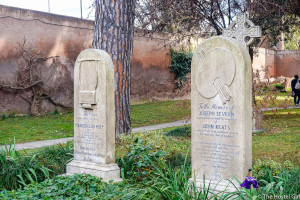 The Hidden Beauty and Famous Graves of the Protestant Cemetery, Rome Shelley Keats -5