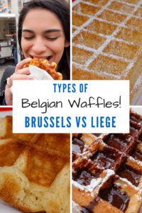 Types of Belgian Waffles - Brussels vs Liege Waffles PIN 2