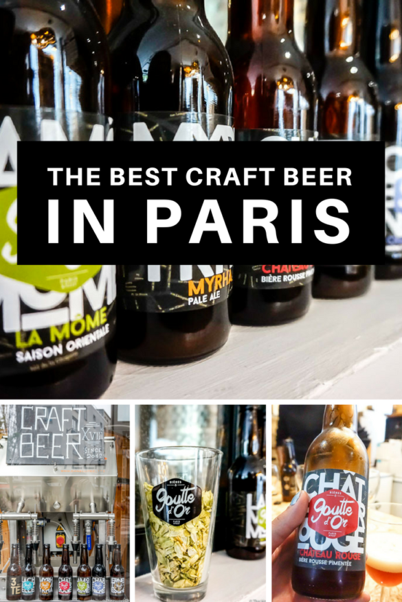 Best Craft Beer in Paris at Brasserie de la Goutte d'Or PIN 1