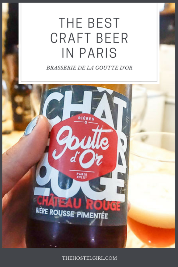 Best Craft Beer in Paris at Brasserie de la Goutte d'Or PIN 2