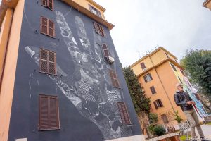 Murals of Tor Marancia Street Art in Rome Big City Life - PHILIPPE BAUDELOCQUE 4